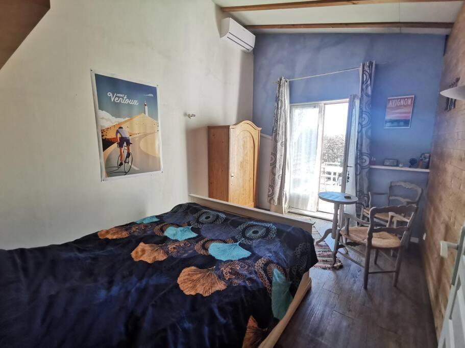 Entre Ventoux Et Luberon, Appartement Dans Maison. Malemort-du-Comtat Extérieur photo